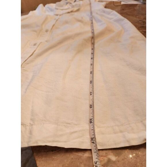 Tommy Hilfiger NWT cotton ruffle front sleeveless dress size medium - Picture 7 of 9